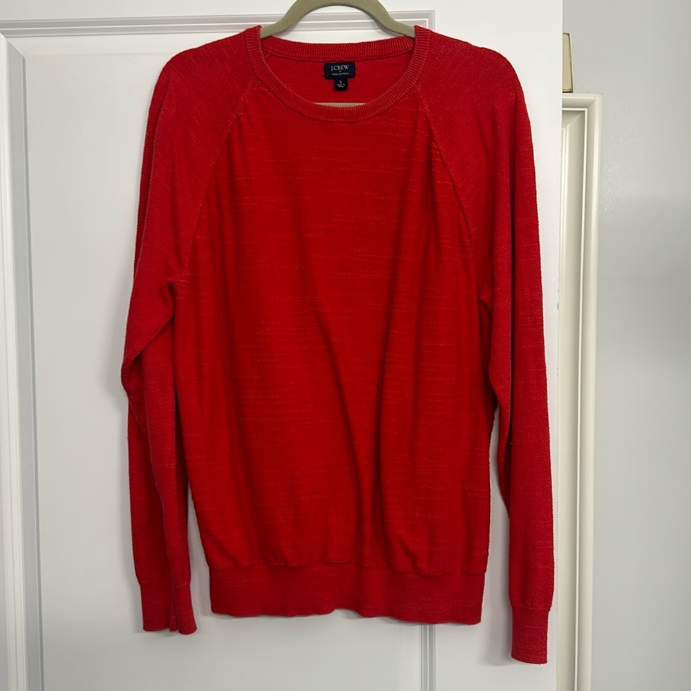 Men’s J Crew Red Sweater
